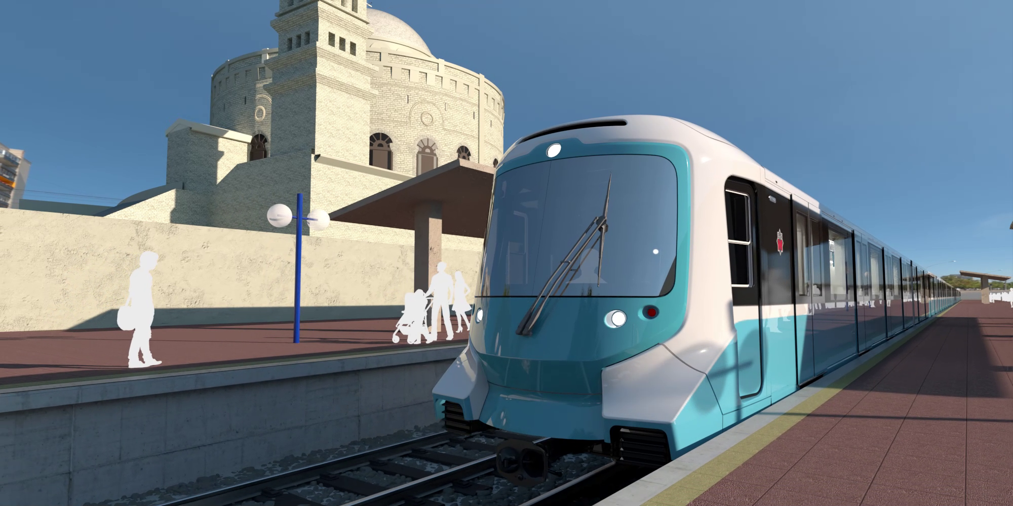 Alstom Metropolis for Cairo's Metro Line 1