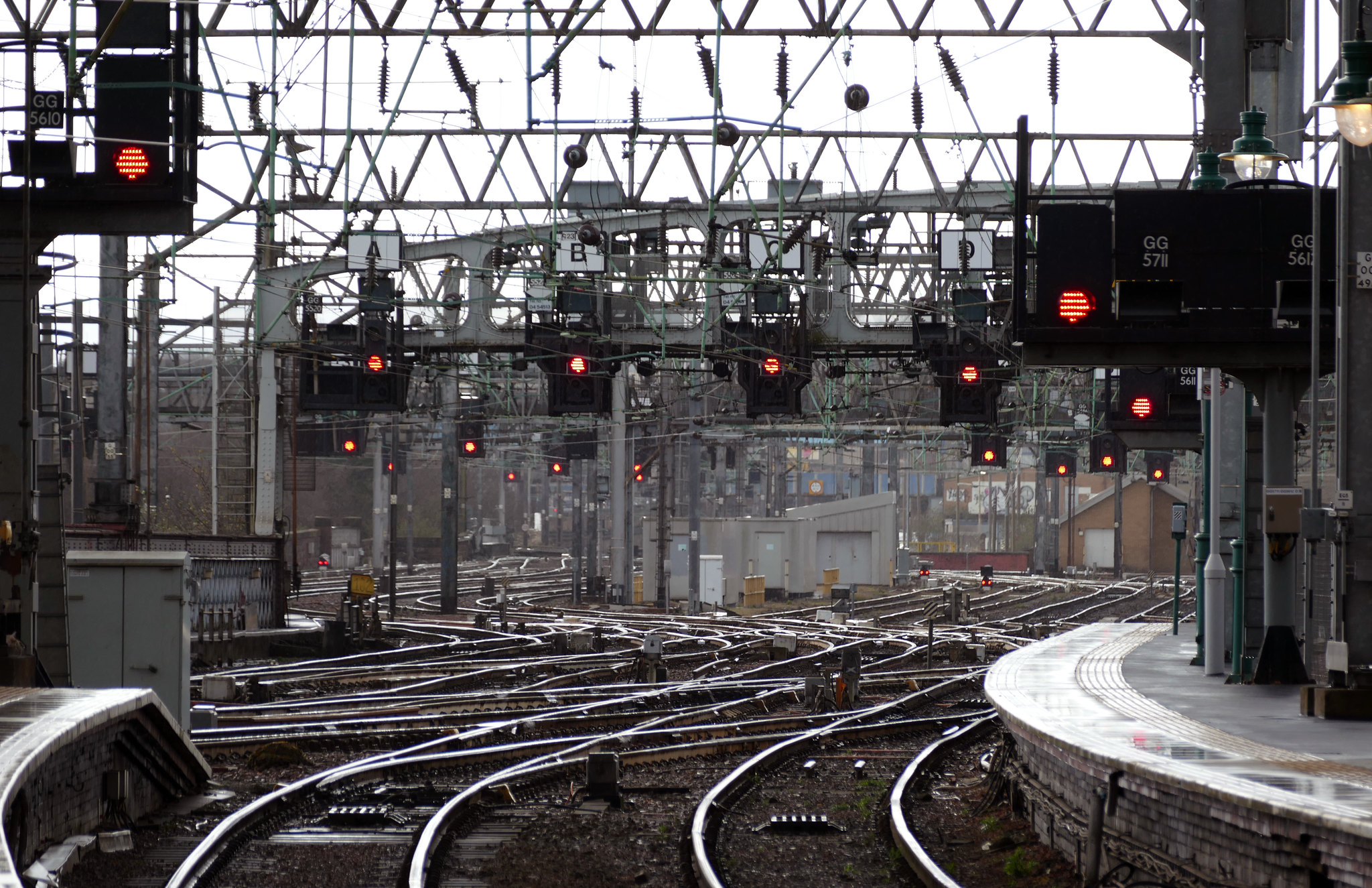 Glasgow Central signals