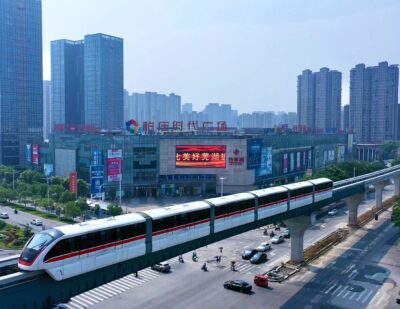 Fully Automated, Driverless Monorail Enters Service in Wuhan
