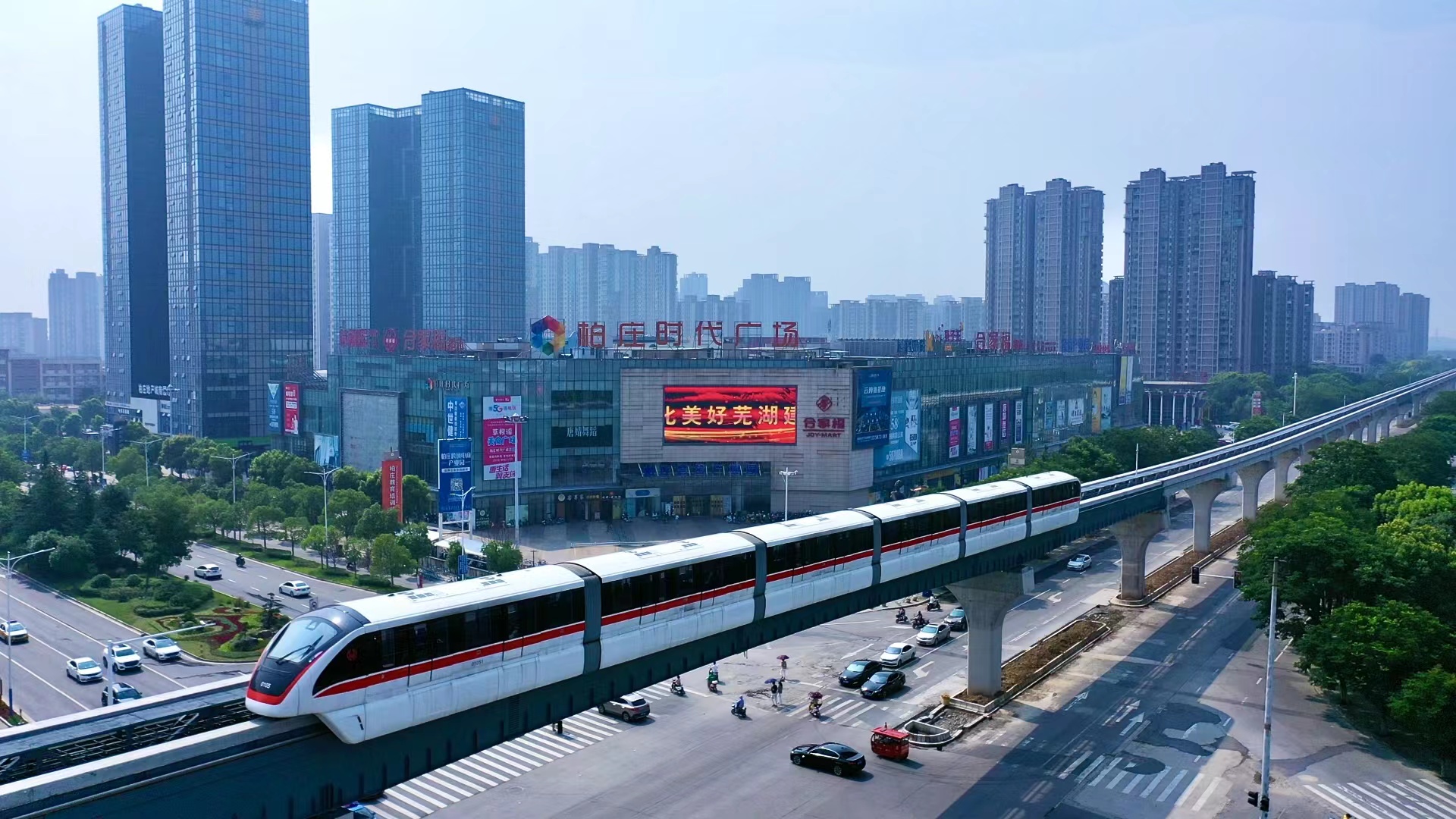 Alstom Innovia monorail Wuhan