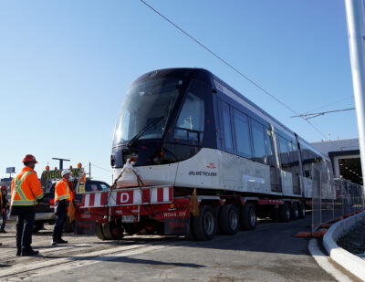 Canada: Finch West Facility Takes Delivery of Second Alstom LRV