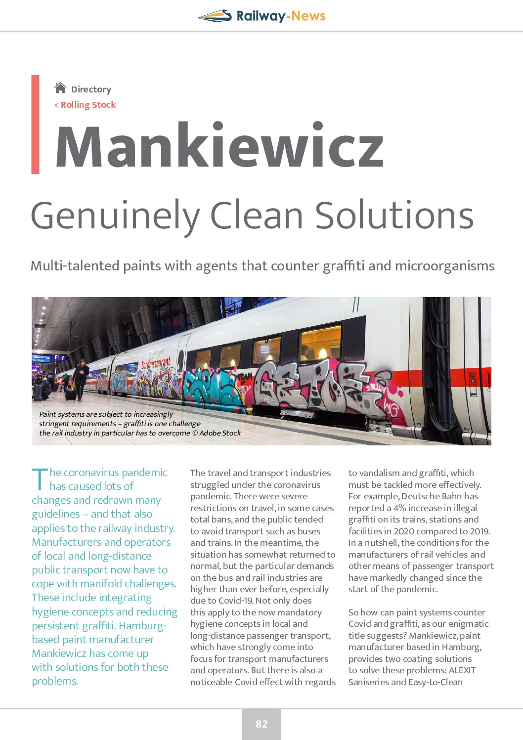 Mankiewicz – Genuinely Clean Solutions