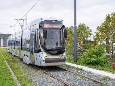 The First “New Generation Tram” Arrives in Brussels