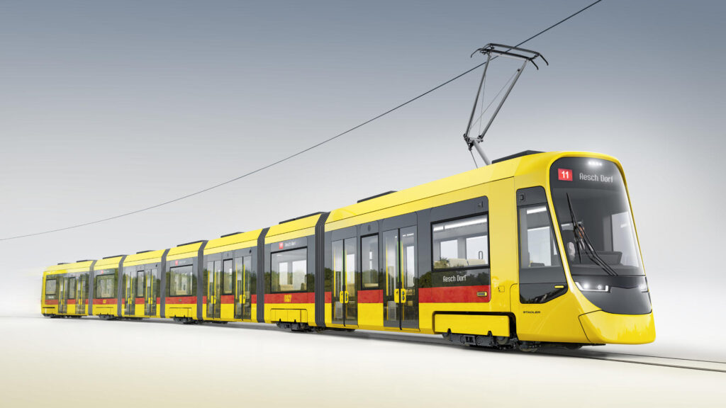 Stadler TINA tram