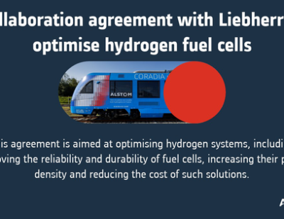 Alstom and Liebherr Collaborate on Optimisation of Hydrogen Fuel Cells