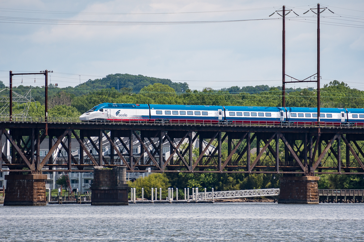 Acela Fleet on the Northeast Corridor