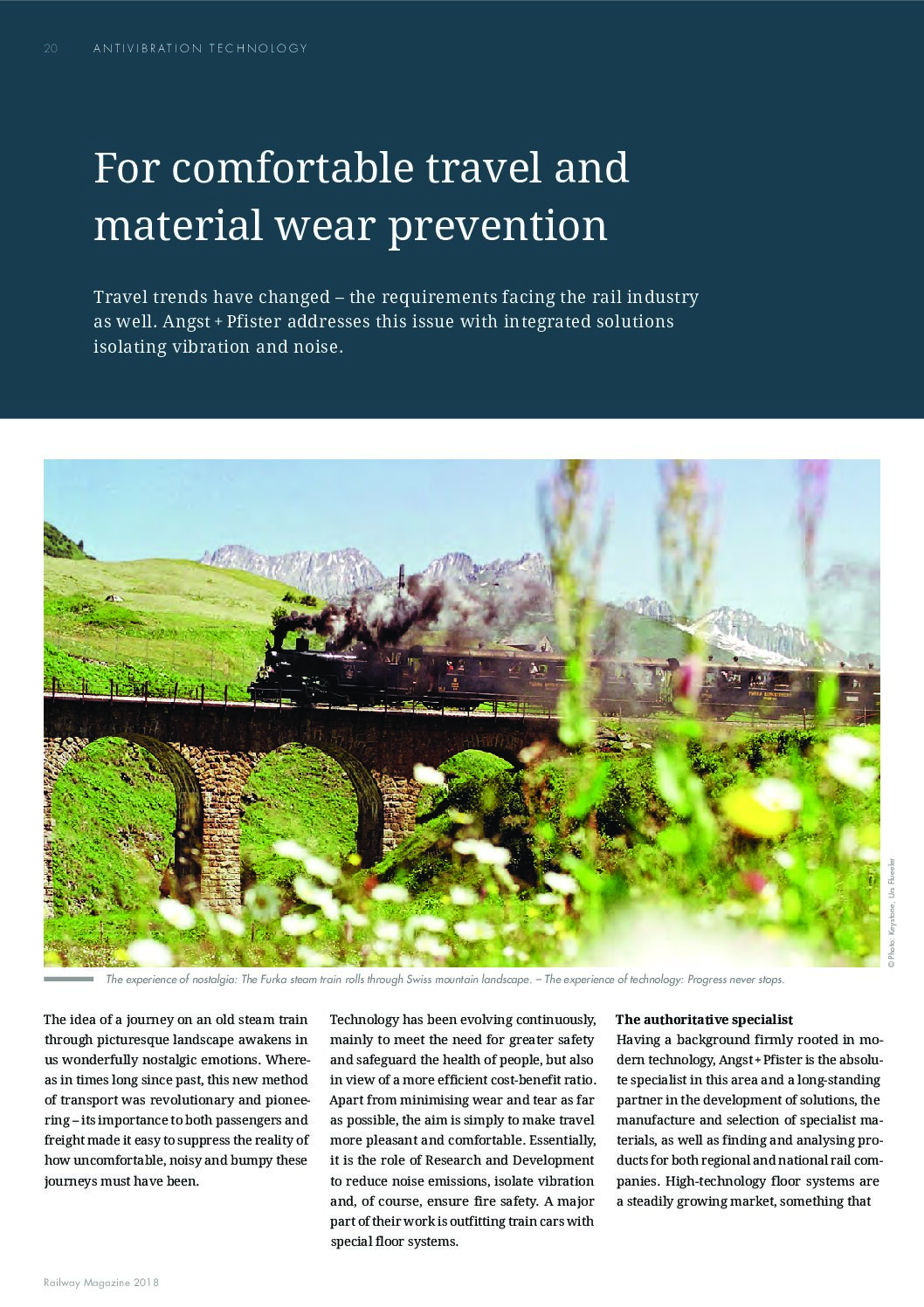Anti-Vibration Solutions for Comfortable Travel and Material Wear Prevention