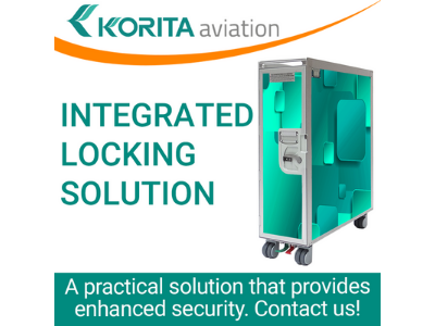 Korita Aviation Enables You to Add an Additional Padlock/Seal to Trolleys!