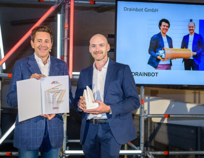 DrainBot Honoured with Born Global Champion Award