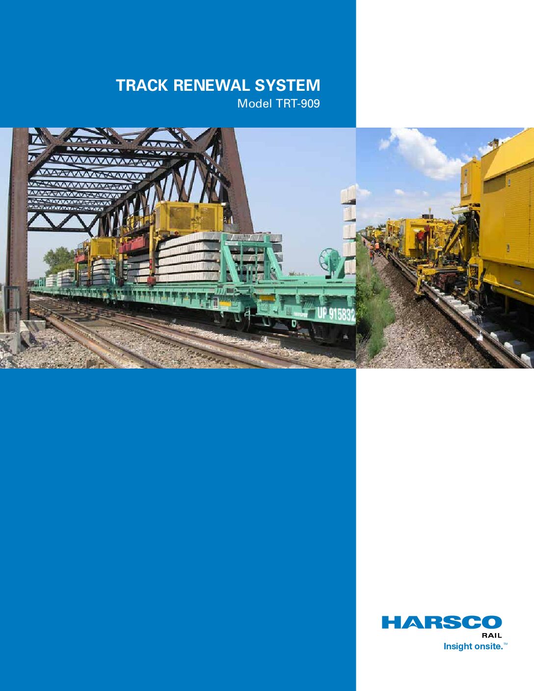 Track Renewal System: Model TRT-909