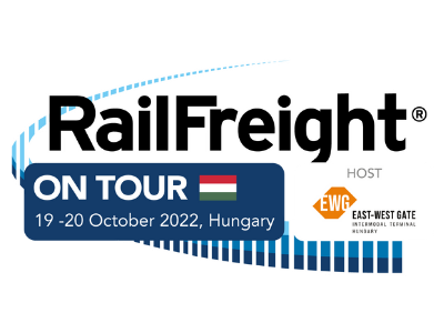 Rail freight on tour Hungary