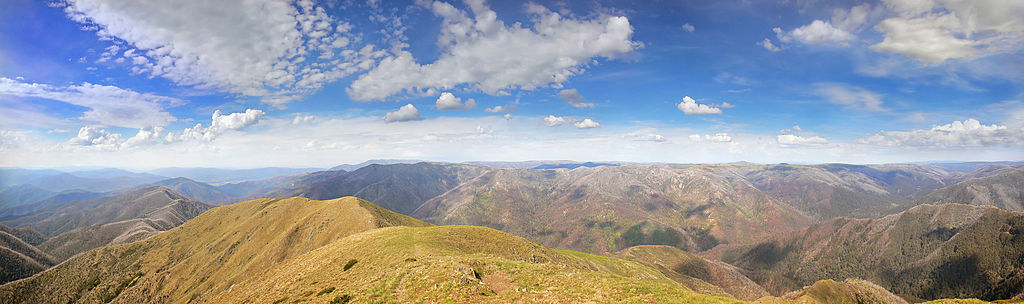 The Great Dividing Range, Australia.