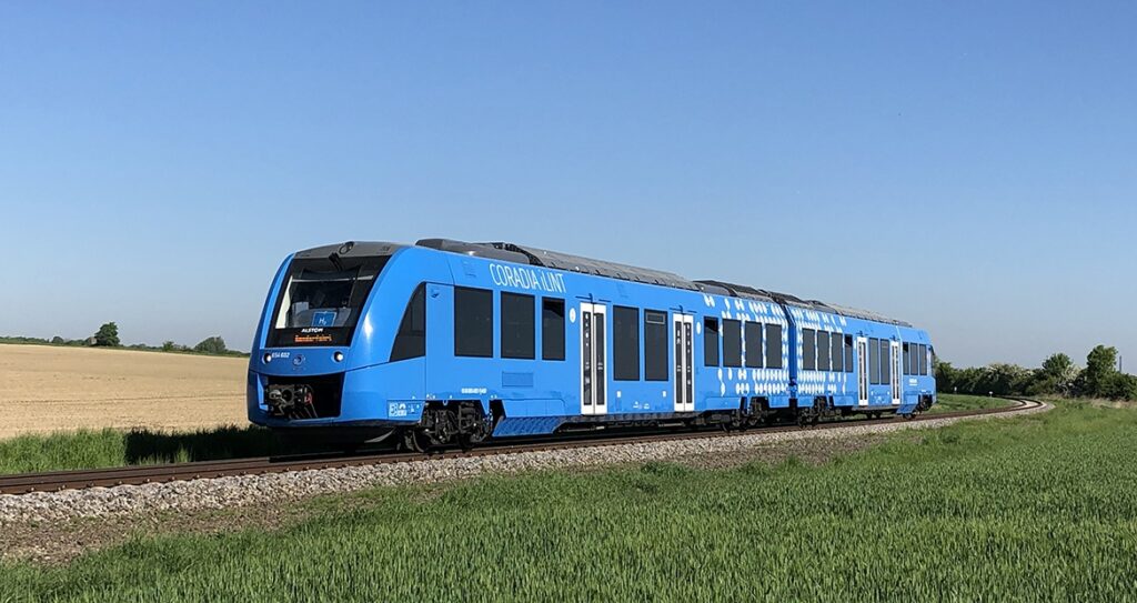 hydrogen railway Europe