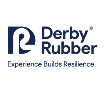 Derby Rubber – Long cylindrical rubber tubes laying flat in warehouse