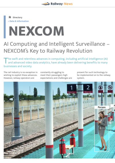 AI Computing and Intelligent Surveillance – NEXCOM’s Key to Railway Revolution