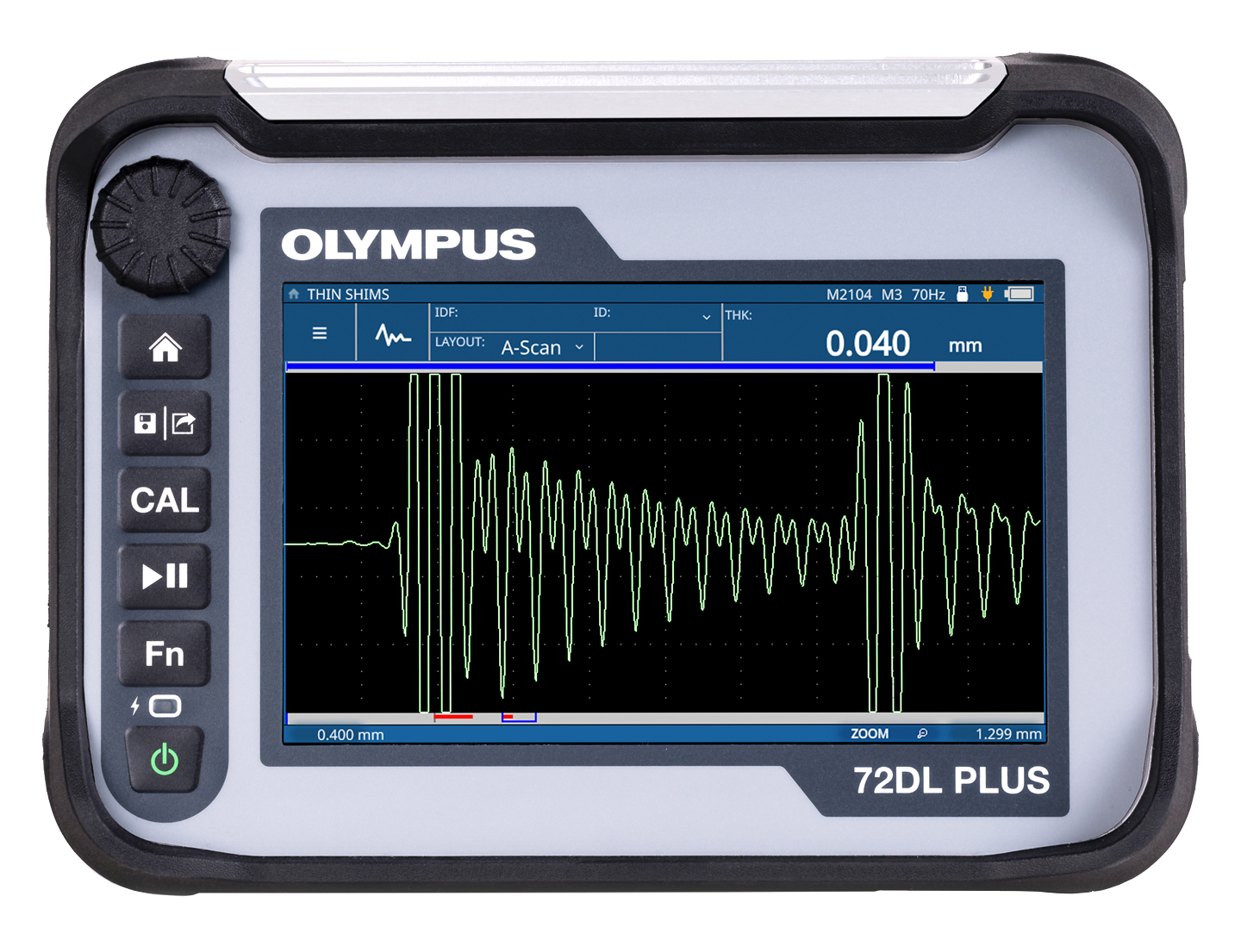 OLYMPUS 72DL PLUS™ Ultrasonic Thickness Gauge RailwayNews