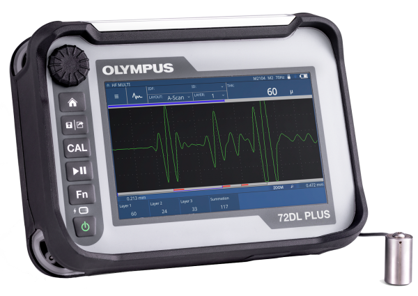 OLYMPUS 72DL Plus Ultrasonic Thickness Gauge