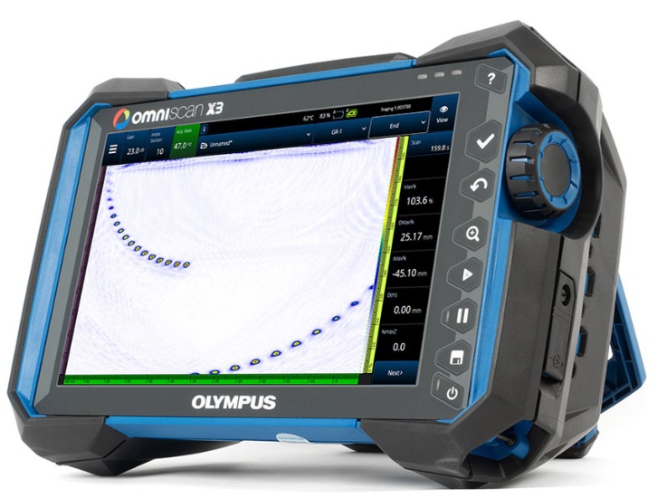 The OLYMPUS OmniScan X3 Flaw Detector