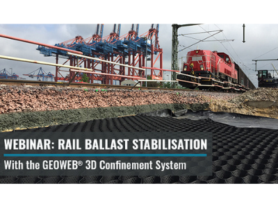 Webinar: GEOWEB® Rail Ballast Stabilisation