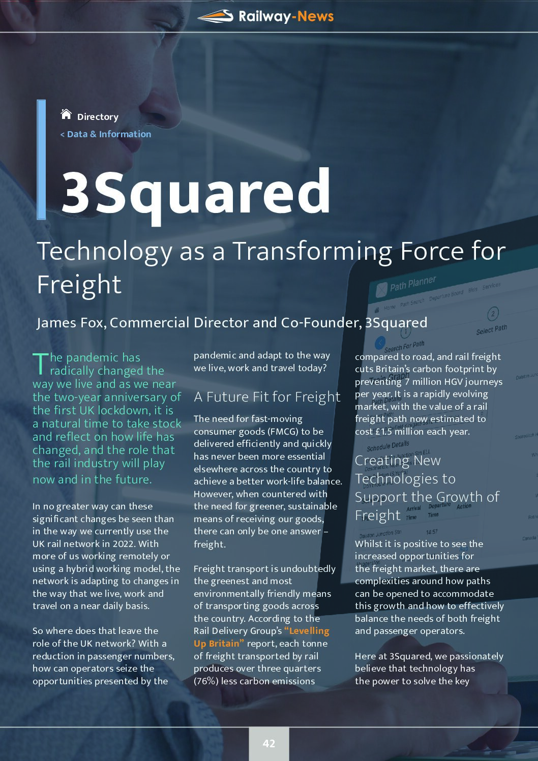 Technology as a Transforming Force for Freight