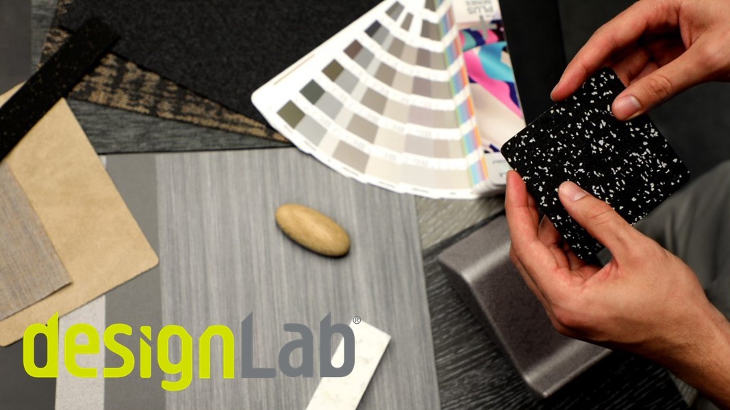 designLab® Innovation Center: iterate in real time comparing textiles, colour, texture, and
thermoplastics simultaneously