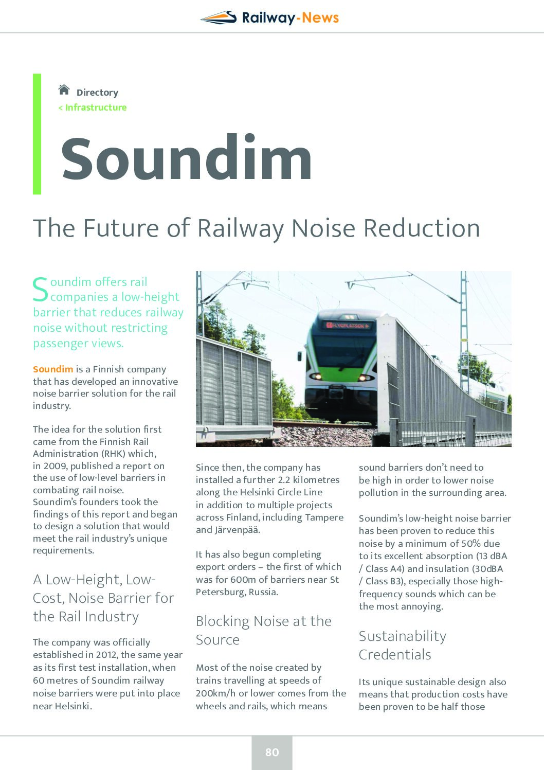 The Future of Railway Noise Reduction