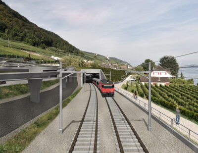 Switzerland: Construction underway on Ligerz Tunnel