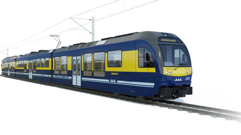 Stadler to Supply Bernese Oberland Railway with New Rolling Stock