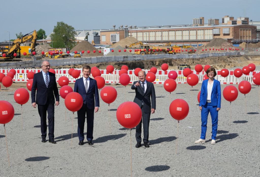 Groundbreaking in Cottbus