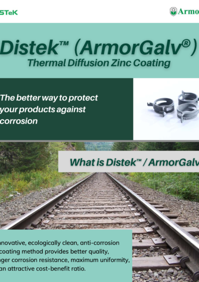 Distek™ (ArmorGalv®): Thermal Diffusion Zinc Coating