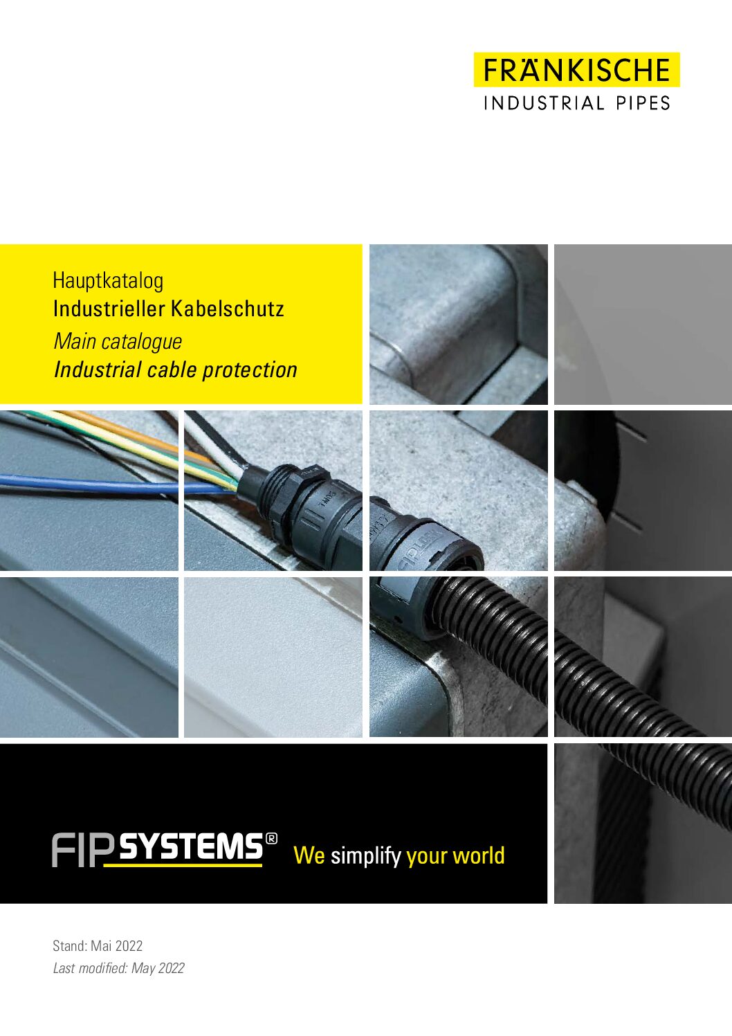 FIPSYSTEMS® Catalogue: Industrial Cable Protection
