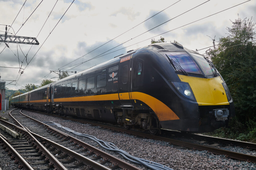 Retrofitted ETCS Train