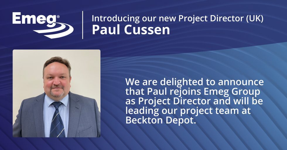 Paul Cussen, Project Director at Emeg®Group