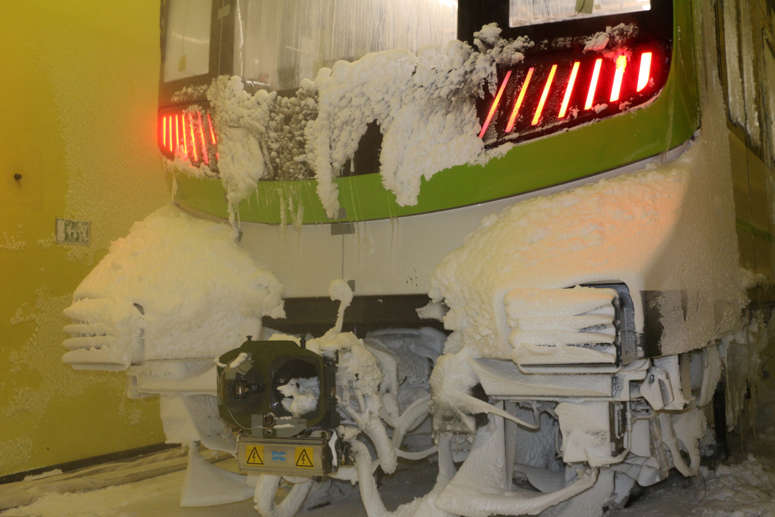 Montreal Metro – Winter test for external lights - Customer: Alstom Transport