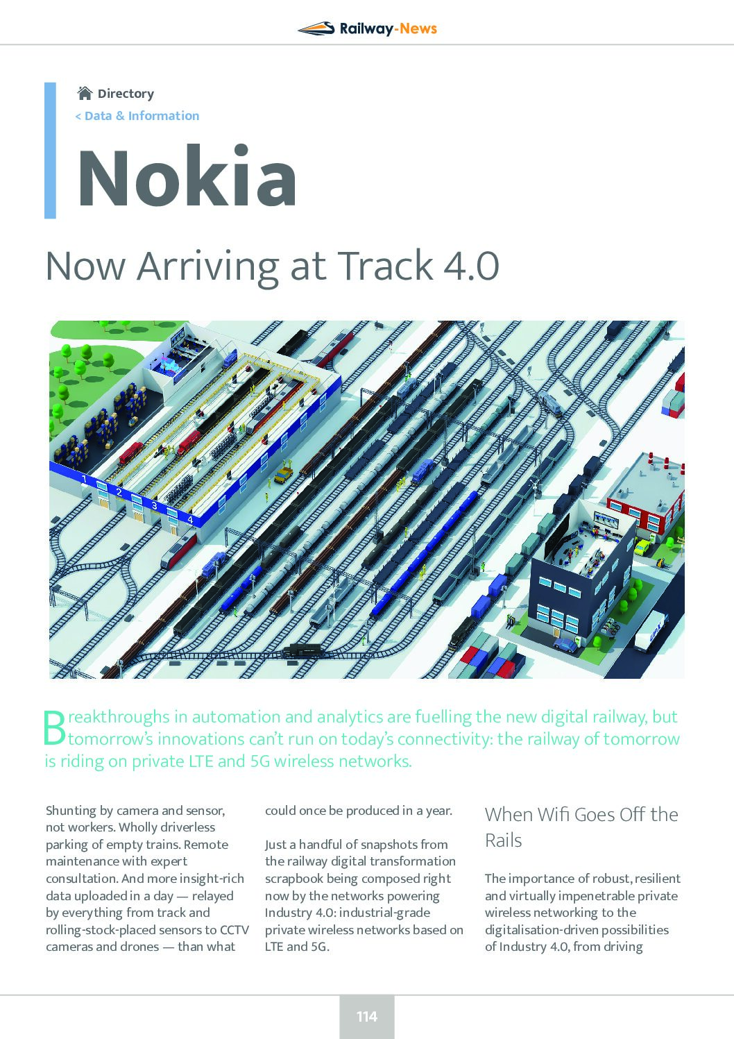 Now Arriving at Track 4.0