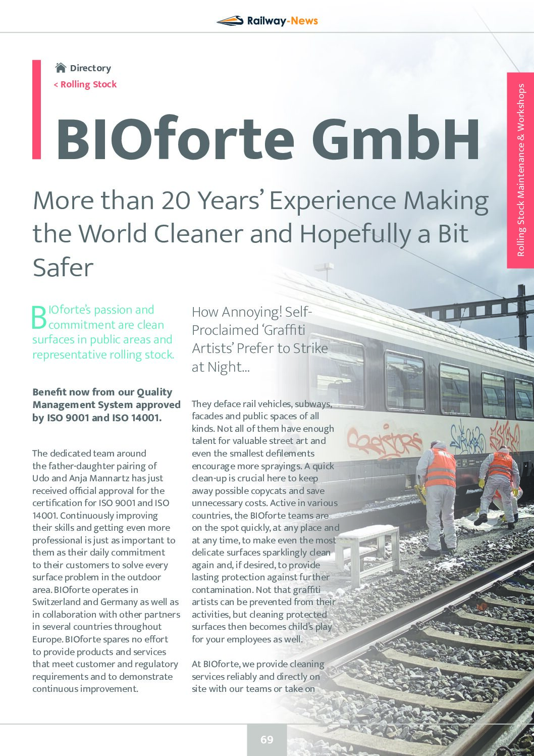 BIOforte – More than 20 Years’ Experience Making the World Cleaner