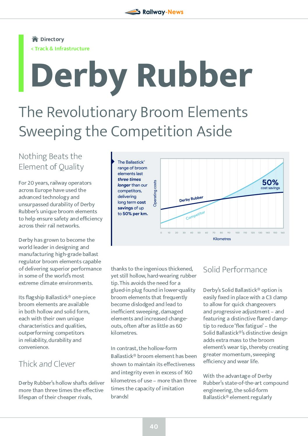 Derby Rubber – The Revolutionary Broom Elements Sweeping the Competition Aside