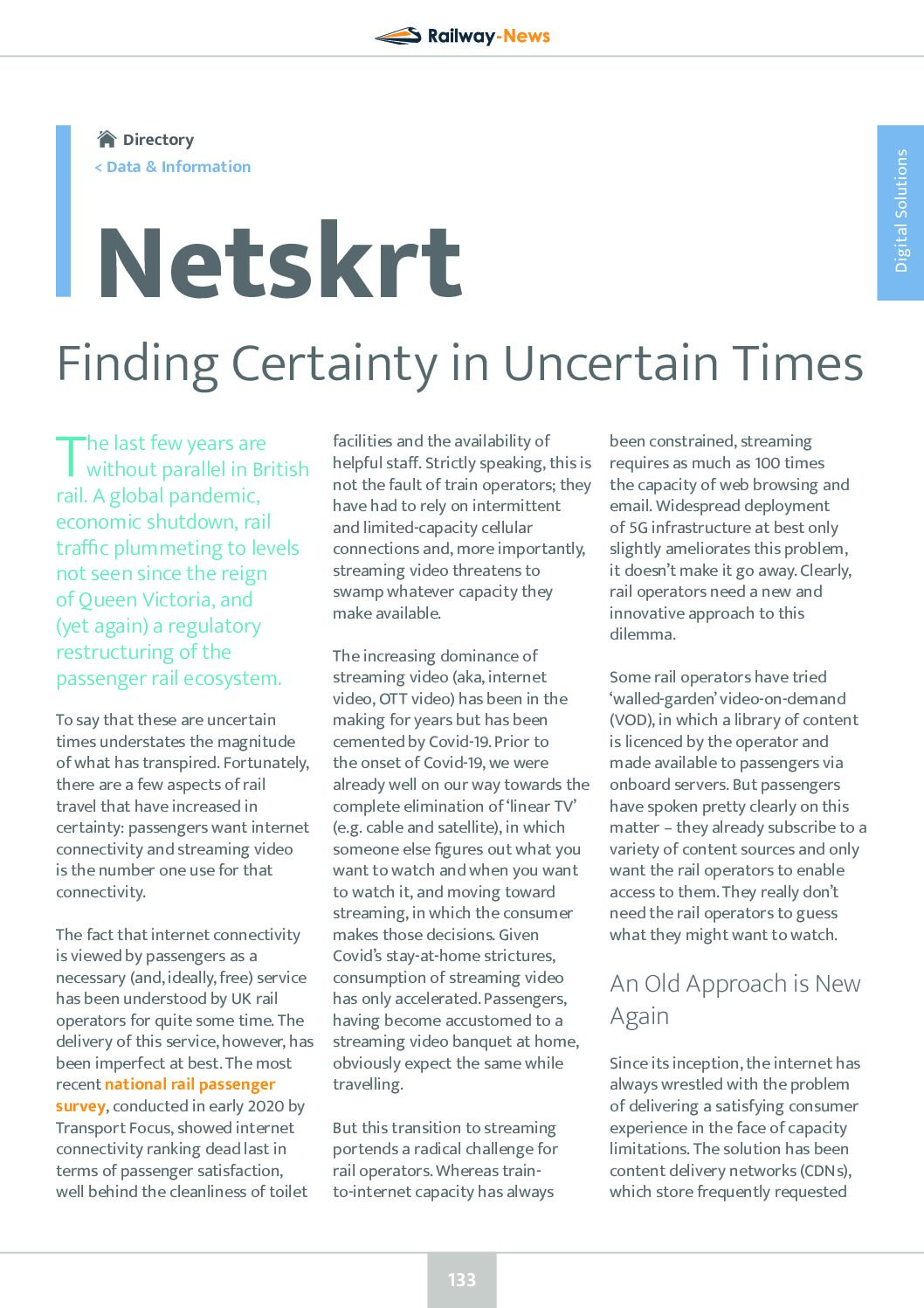 Finding Certainty in Uncertain Times