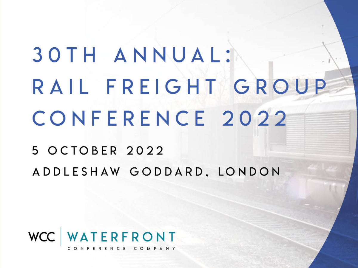 Rail Freight Group Conference: Growth Opportunities To Dominate 