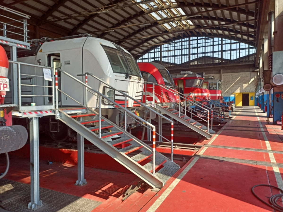 Independent I3 Inspections of Vectron Locomotives in Ljubljana Center