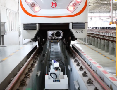 Shenhao Technology: Train Bottom Inspection Robot (Chinese)