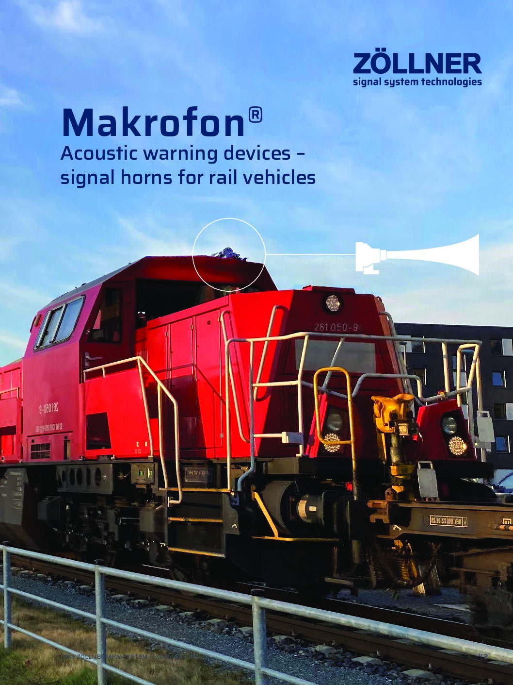 ZÖLLNER Makrofon® – Acoustic Warning Devices for Rail Vehicles