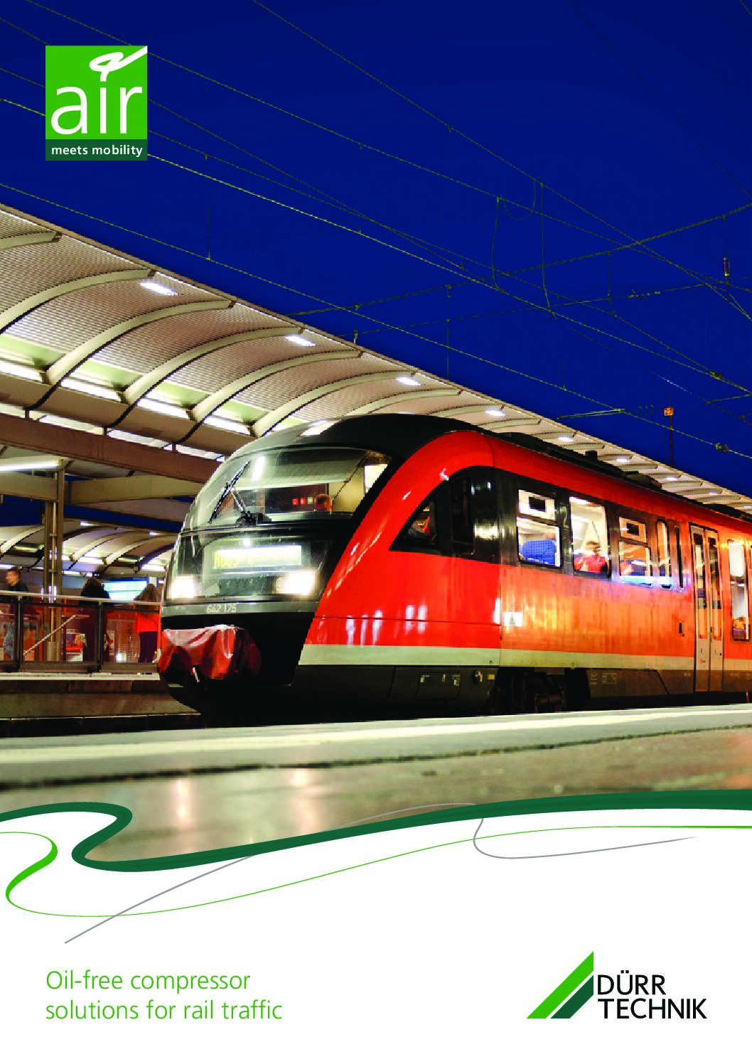 Dürr Technik: Oil-Free Compressor Solutions for Rail Traffic