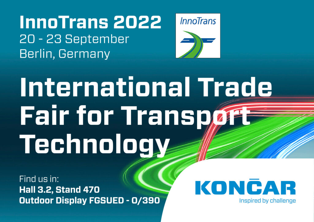 Join KONČAR at InnoTrans 2022