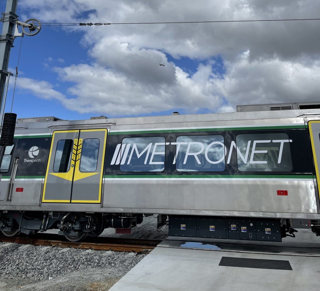 First C-series railcar leaves Alstom’s Bellevue facility to begin dynamic testing