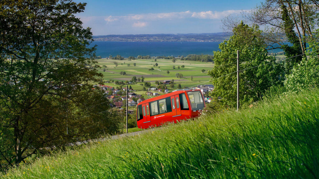 Rendering of Stadler's new train for Appenzeller Bahnen