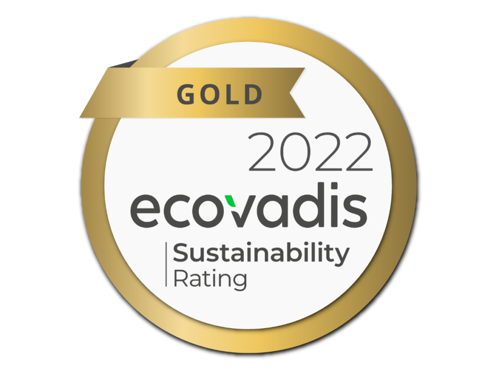 Gold Rating for Sustainability