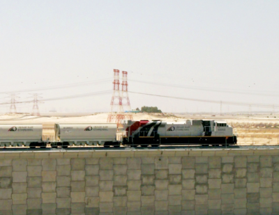 UAE: Etihad Rail Connects ICAD Railway Freight Terminal to National Main Line