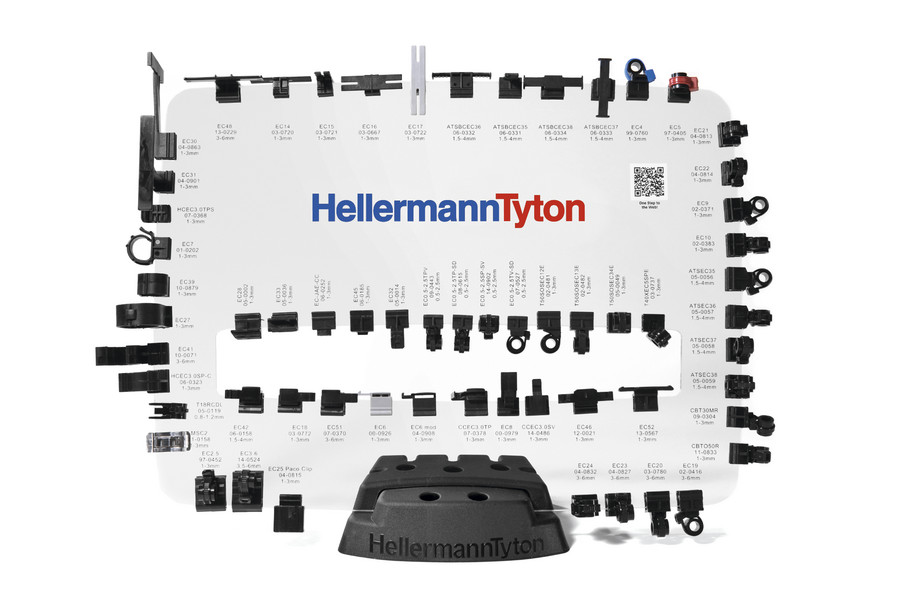 A selection of specialised EdgeClips in the product range