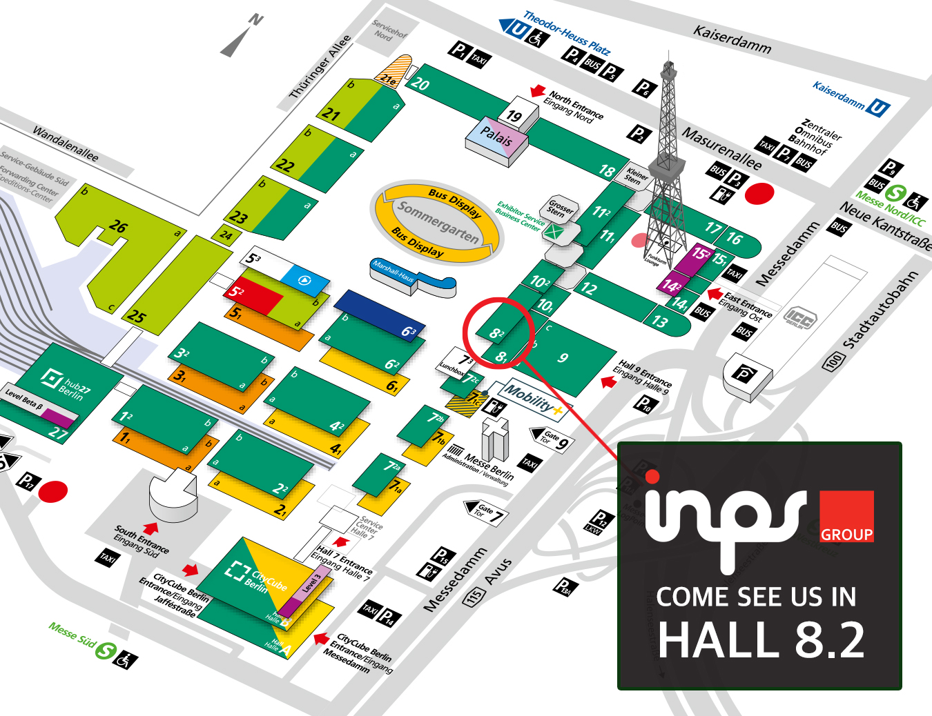 Come see INPS Group at InnoTrans Hall 8.2 Booth 480